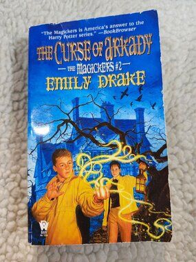 Emily Drake The Curse of Arkady The Magickers #2 Paperback DAW 2003 YA Fantasy